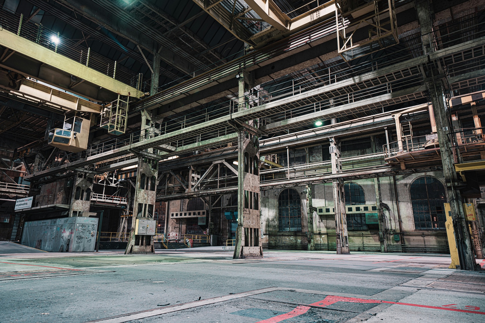 Production floor at Crackfiller Manufacturing Corporation, Cheyenne, WY